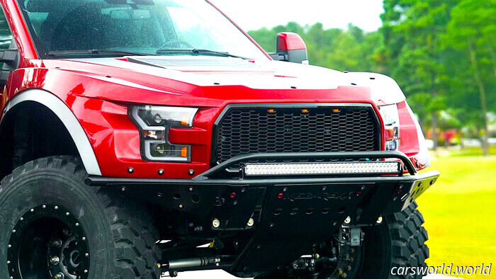 Este F-250 Tendrá Raptors Corriendo Para Cubrirse | Carscoops